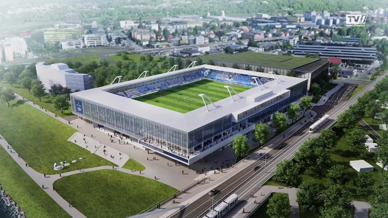 Neues Donauparkstadion: Bauarbeiten im Endspurt