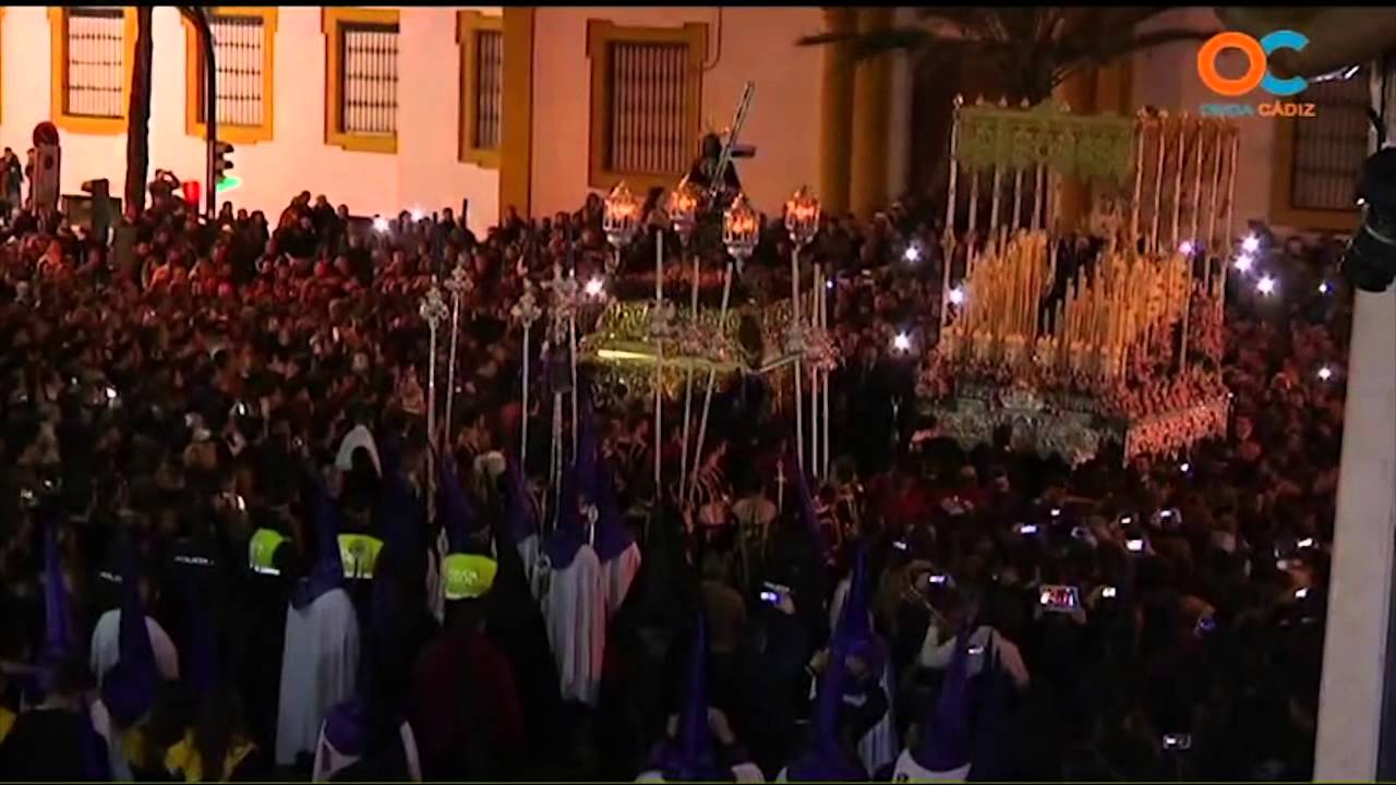 Jueves Santo 2015 - Nazareno de Santa María - Salida procesional y recogida (Onda Cádiz TV)