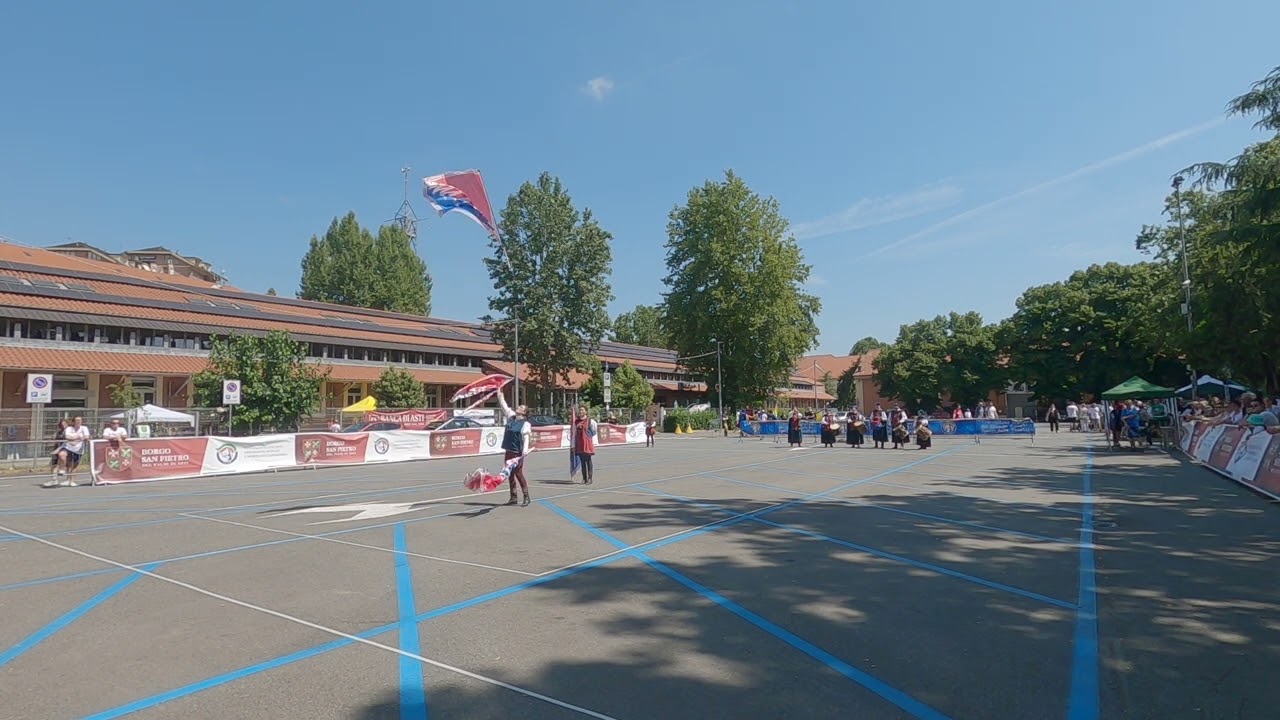 Tenzone Bronzea Asti 2024 - Singolo Sbandieratrici e Musici Capriolo - Campagnoni