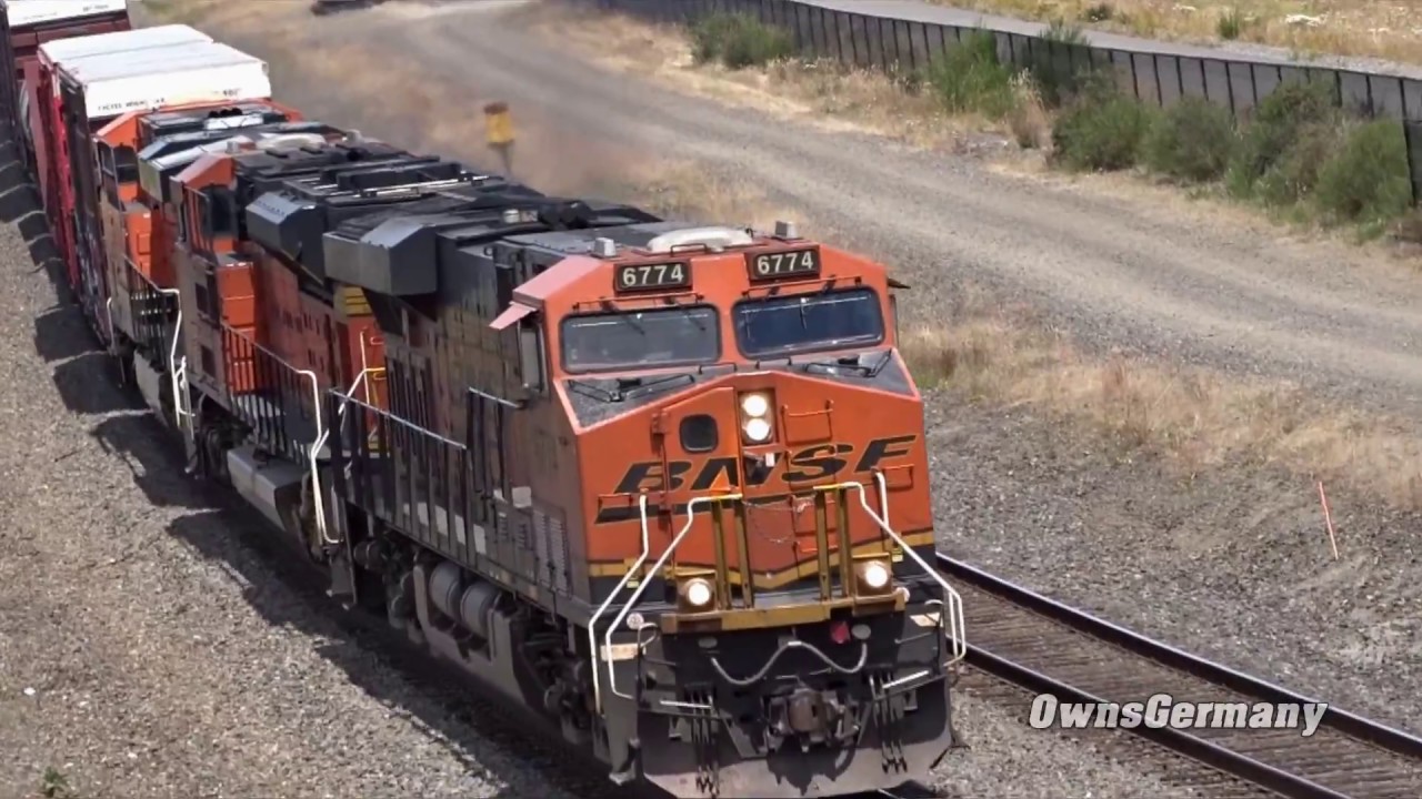 BNSF Railroad Action Along the Puget Sound