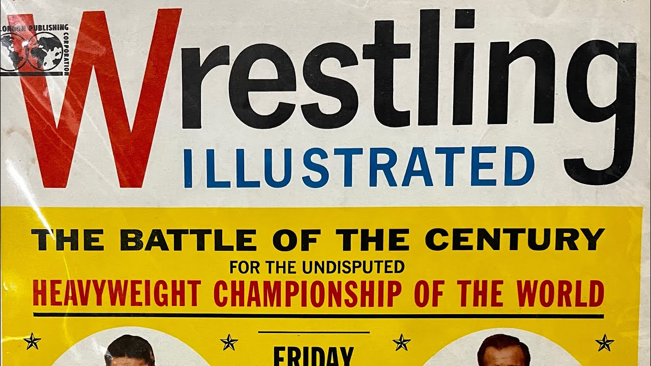 Wrestling Illustrated Magazine Girl Wrestling 1965 Official NWA 1951