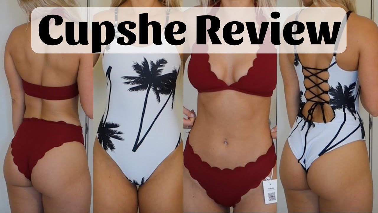 Cupshe Swimwear Try-on Haul & Review