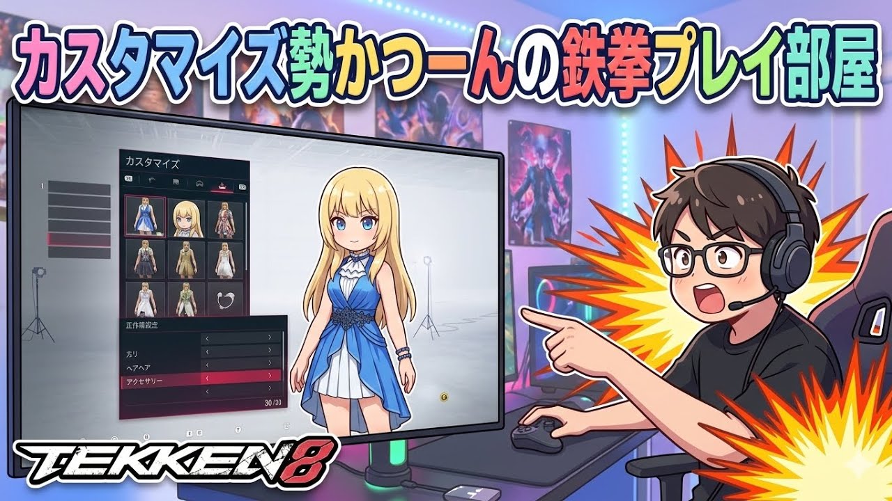 鉄拳カスタマイズ勢ののんびりプレイ ー本日ものんびりとー