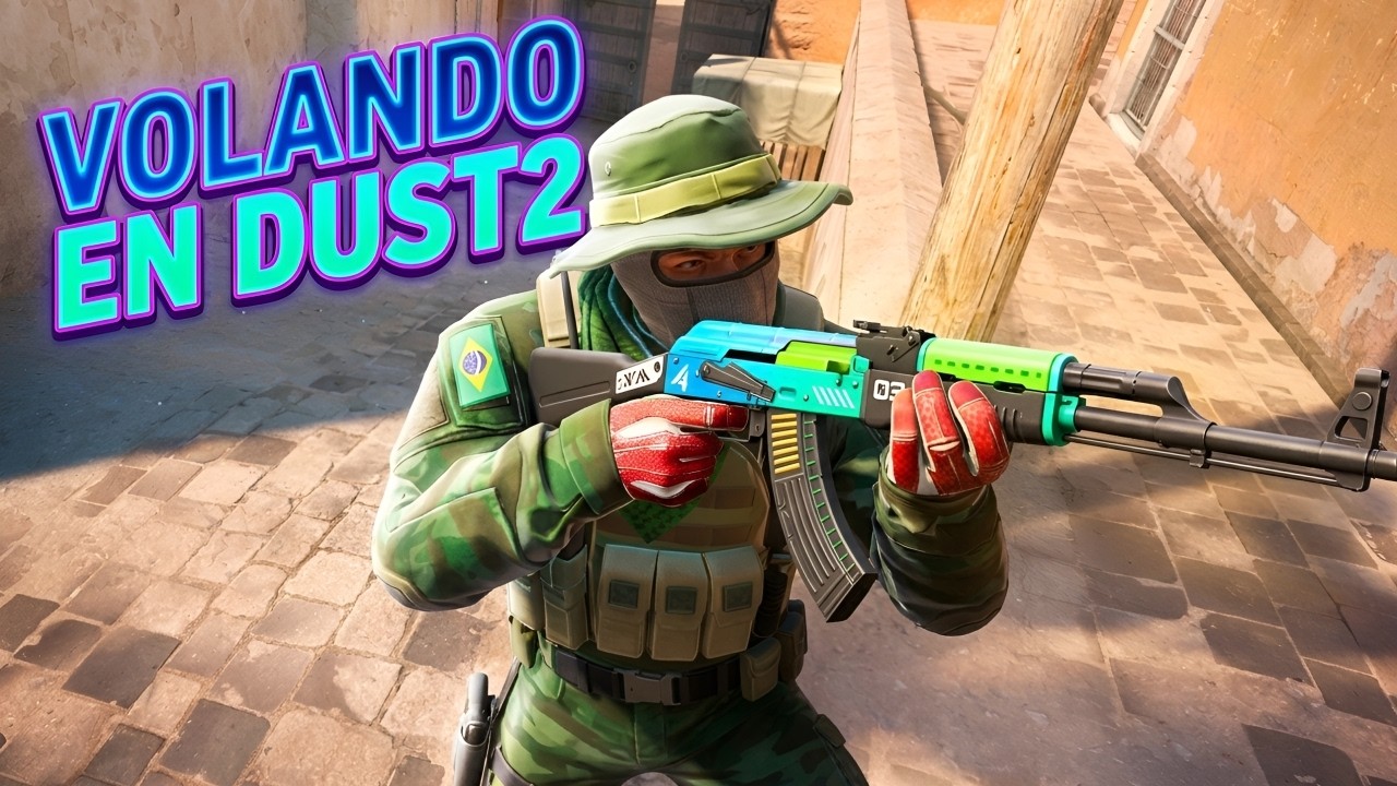 VOLANDO EN DUST2!!! (sin cortes)