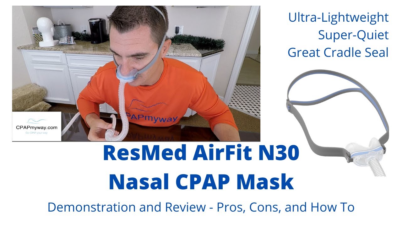 ResMed N30 Nasal Mask - Setup and Review