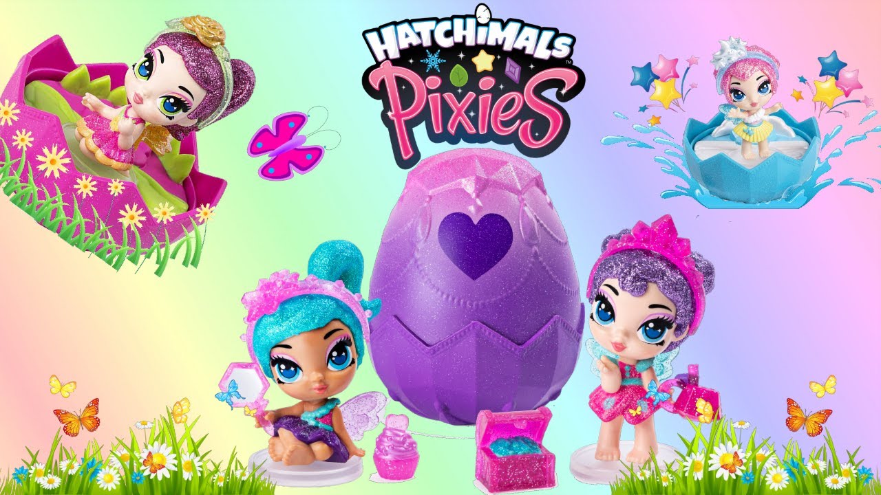 Hatchimals Pixies Fairy Dolls | Hatchimals Pixies Fairies Surprise Eggs | Hatchimals Pixies Unboxing