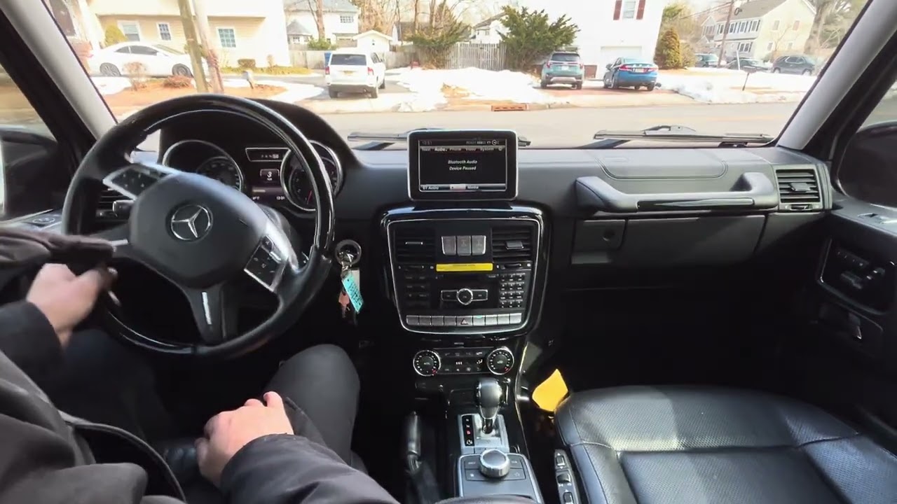 2016 G Wagon Driving 
