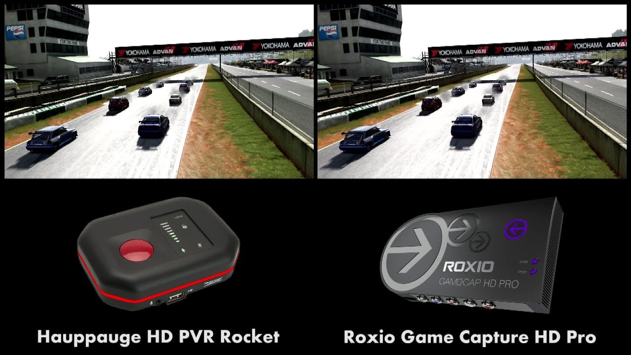 Hauppauge HD PVR Rocket vs Roxio Game Capture HD Pro (GamerCap)