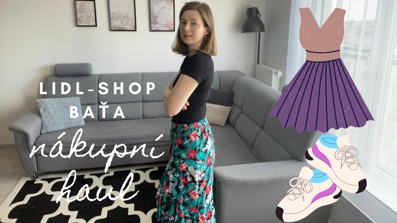 Nákupní HAUL - Lidl-shop👗 a Baťa👟, i za málo peněz se dají pořídit hezké kousky👗