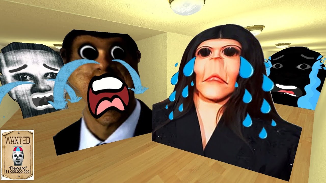 Sad Obunga, Sad Rosalia Bizcochito, Sad Munci And Sad Selene Delgado Nextbot Gmod