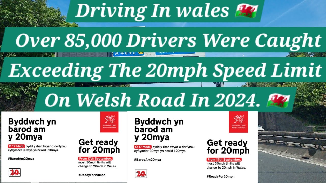 Over 85,000 Drivers Were Caught Exceeding The 20mph Speed Limit On Welsh Road In 2024. 🏴󠁧󠁢󠁷󠁬󠁳󠁿