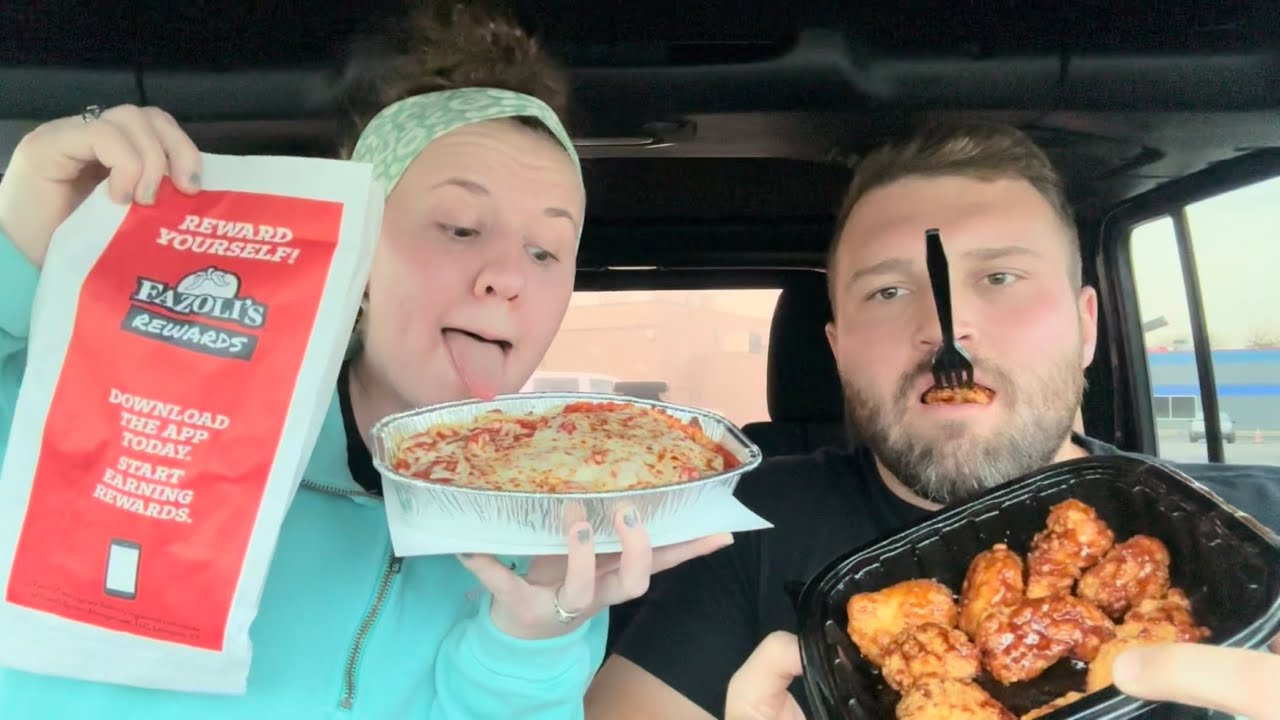 Fazoli's MUKBANG!!! | Pasta, Breadsticks... & Wings??🤔