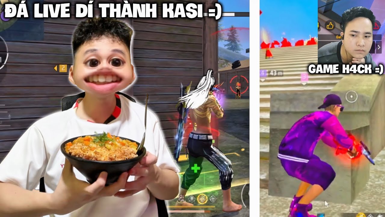 [Free Fire] NẤU CÀ RI ẤN ĐỘ & ĐÁ LIVE THÀNH KASI GẶP H4CK KHÓC THÉT LUÔN