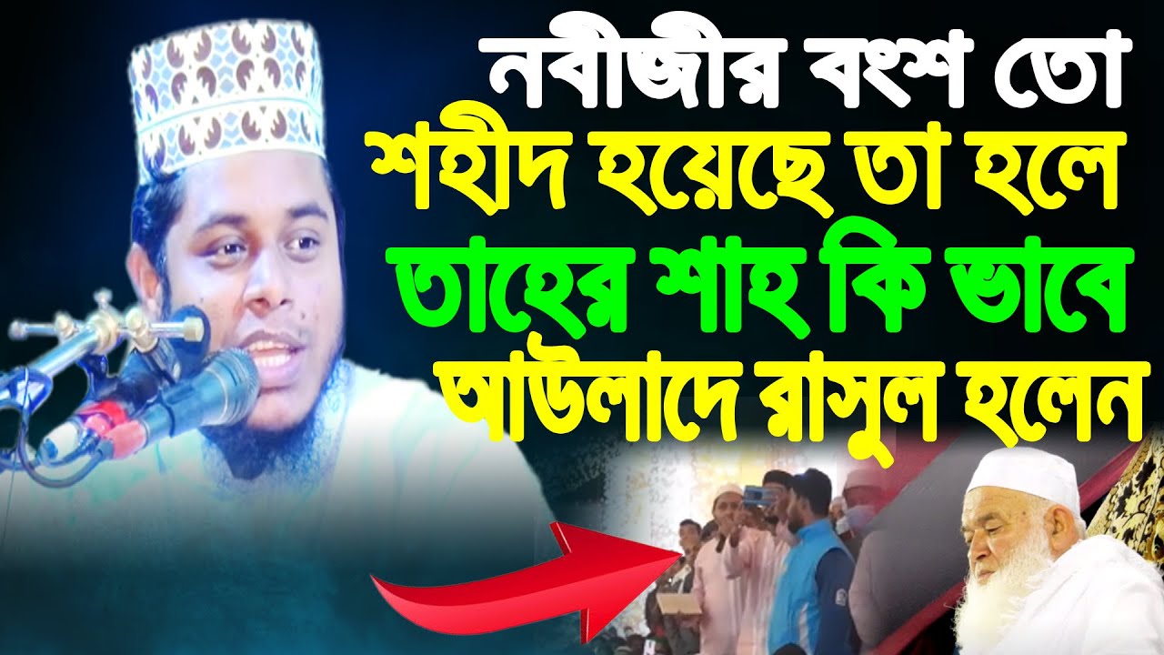 তাহের শাহ কি ভাবে আউলাদে রাসুল হলেন । Mufti Alauddin Jihadi । Bangla Short Waz । MS Modina Tv