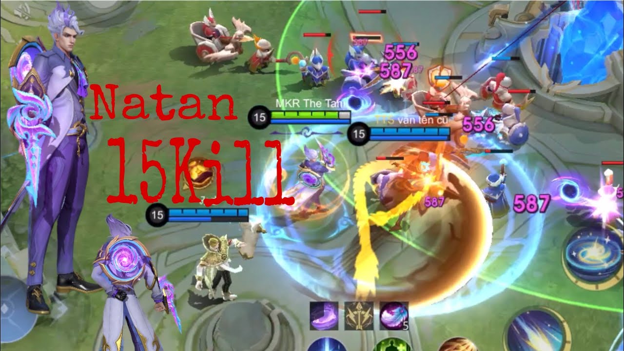 Natan 15 kill The best Marksman/Assassin/Mage / ep 02 / MKR_The_Tank