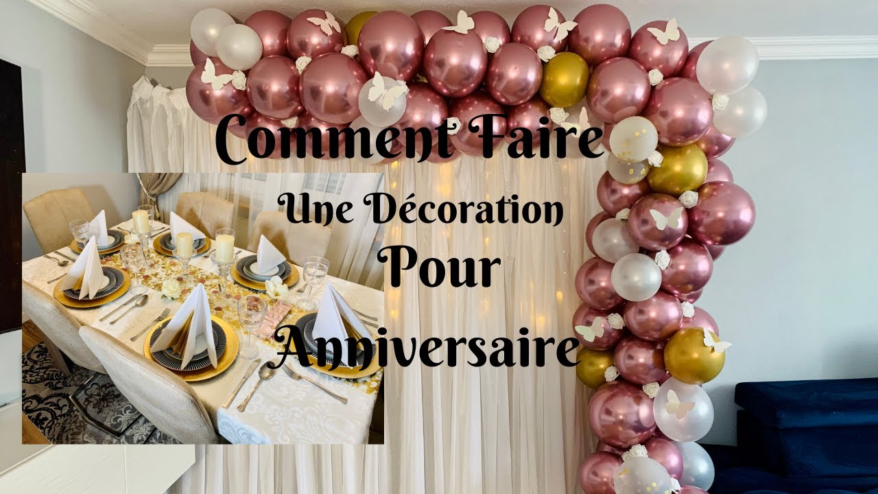 Как сделать украшение на день рождения 🎁 🥳 🎈 🎉 🎊