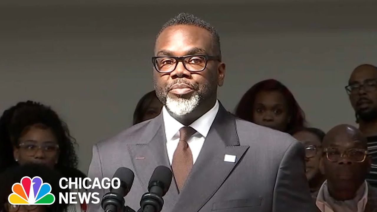 Full: Heated Q&A with Mayor Brandon Johnson after school board press conference