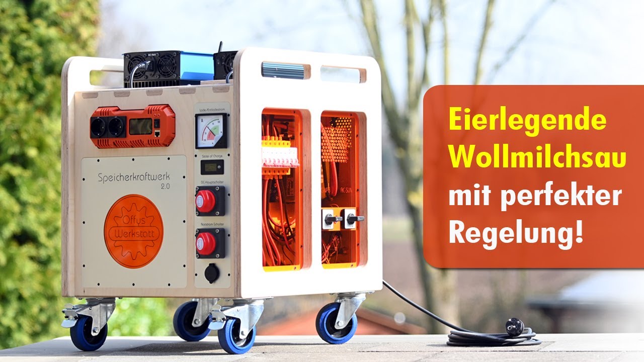Vergiss fertige Speicherlösungen! Bau Dir lieber so was... 😲😍