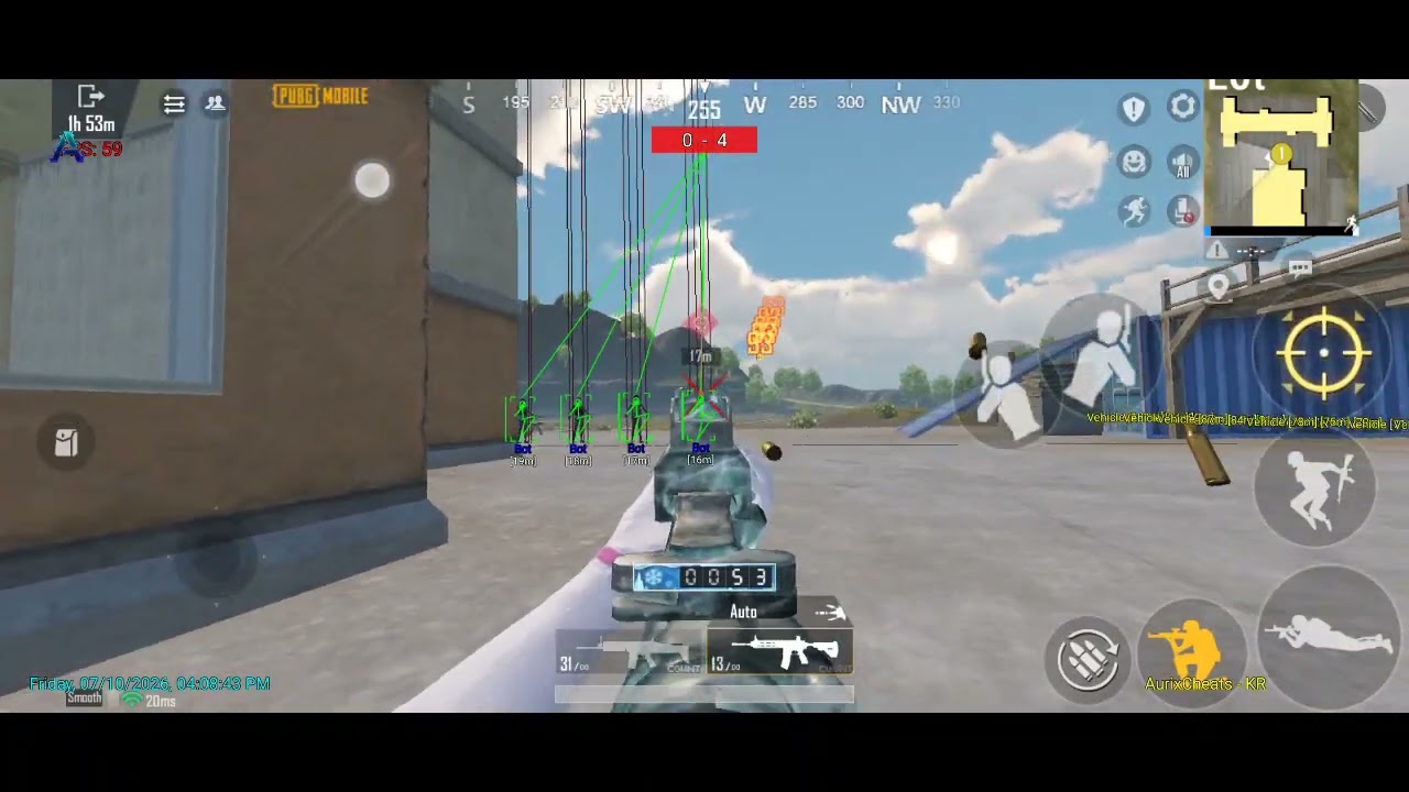 PUBG Mobile global  4.4 MOD APK Download |  global ESP + Aimbot  hack #viral #pubghack #modapk