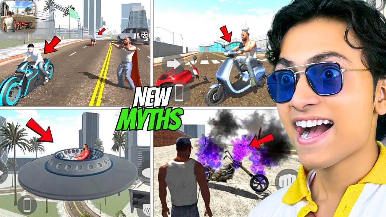 Trying My SUBSCRIBERS New MYTHS In ‘INDIAN BIKE DRIVING’ Mobile Game😱 #38