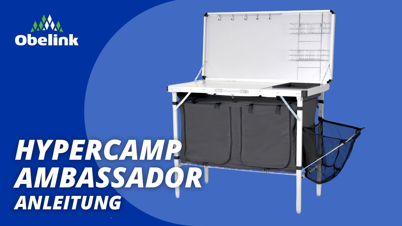 Hypercamp Ambassador Campingk&uuml;che | Anleitung | Obelink