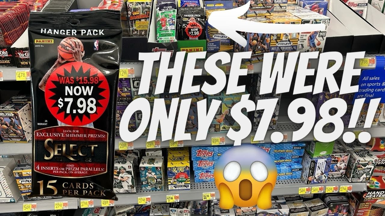 🚨NEW SPORTS CARDS ON CLEARANCE AT WALMART! 🤯ARE THESE WORTH $7.98?🧐