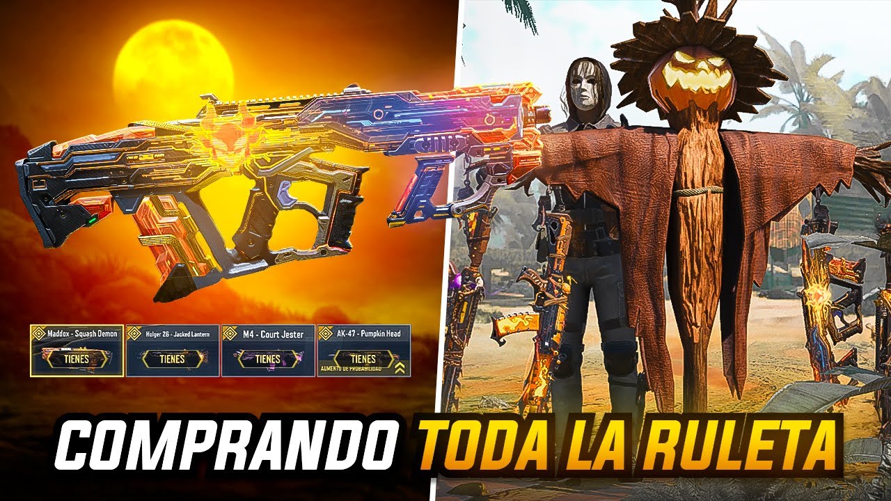 COMPRANDO las 4 LEGENDARIAS de Halloween | COD mobile