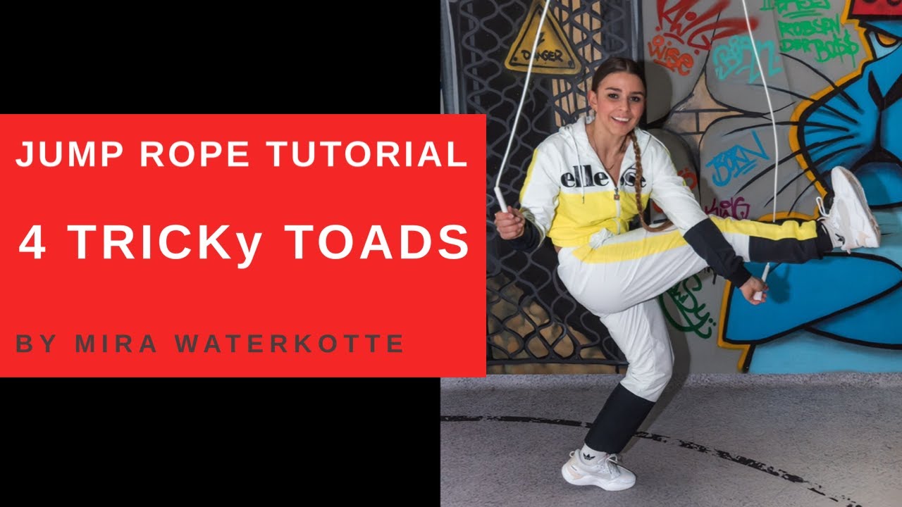 PROOF YOURSELF! TRICKy TOAD JUMP ROPE TUTORIAL