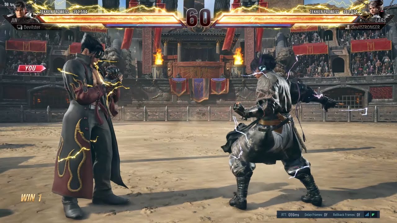 Wavu Wavu Jin Vs Crazy Strong Lars At Its Best!