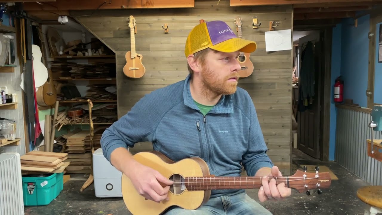 A baritone uke comes to life.