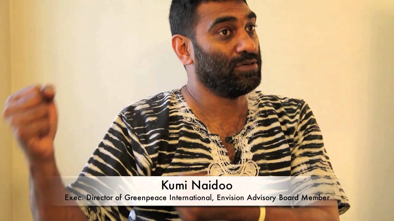 Kumi Naidoo describes how he first began to work for social change...