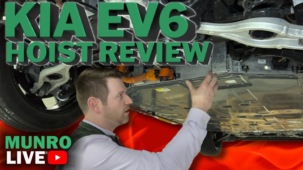 Kia EV6 | На подъёмнике