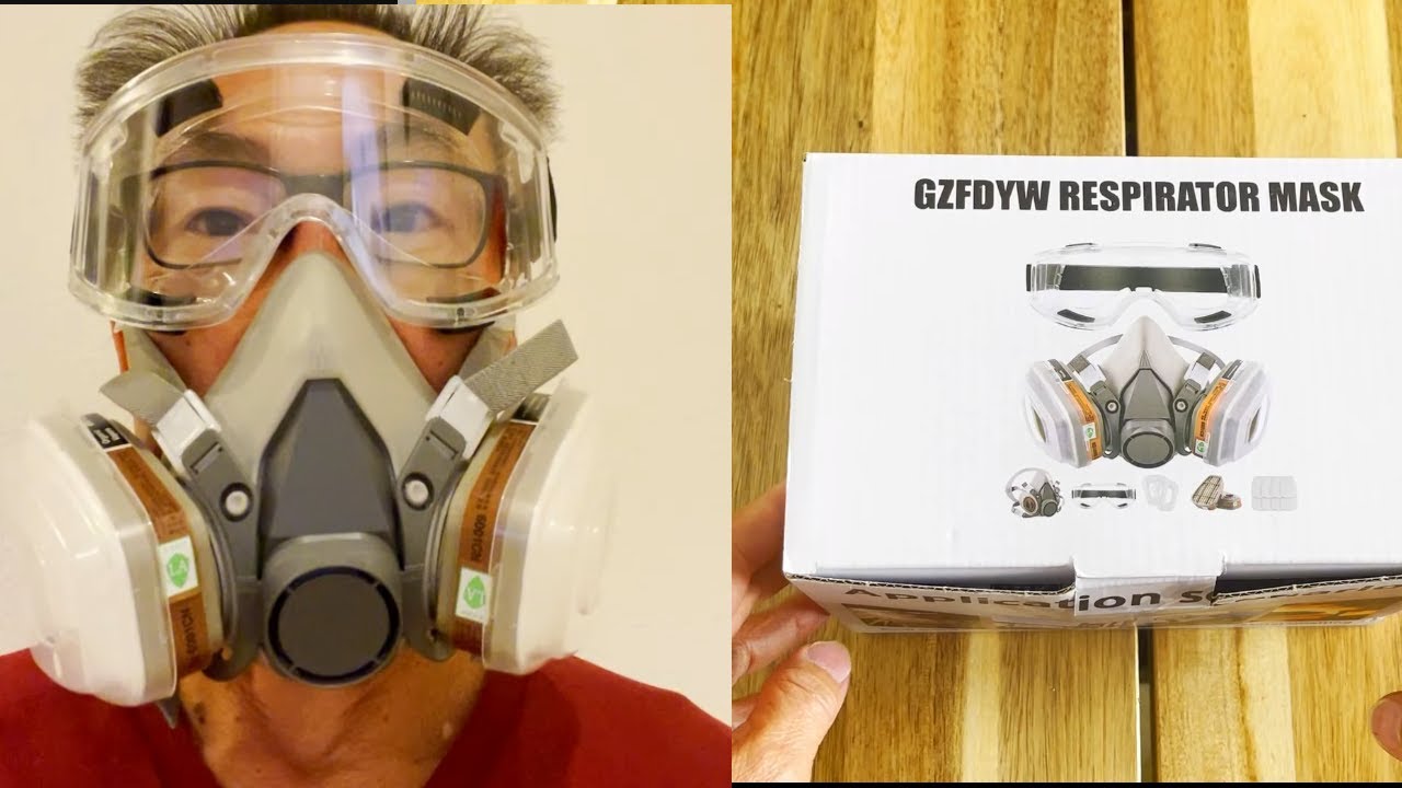 First Time How to Assemble Respirator Mask GZFDYW FDMZ-03