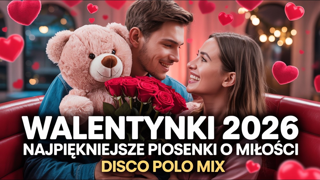 WALENTYNKI 2026 ❤️ Najpiękniejsze Piosenki o Miłości 💘 Romantyczna Składanka Disco Polo MEGA MIX
