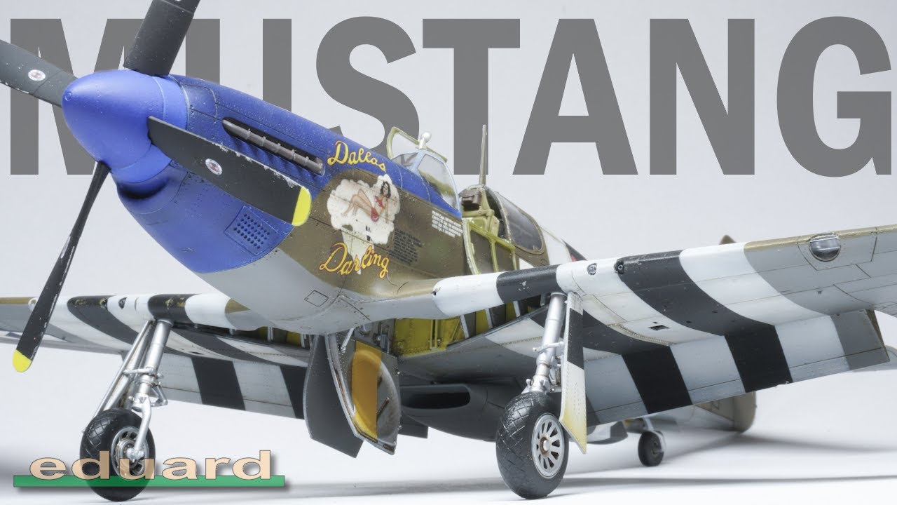 Совершенно новый P-51B Mustang от Эдуарда | Полная сборка | 4K