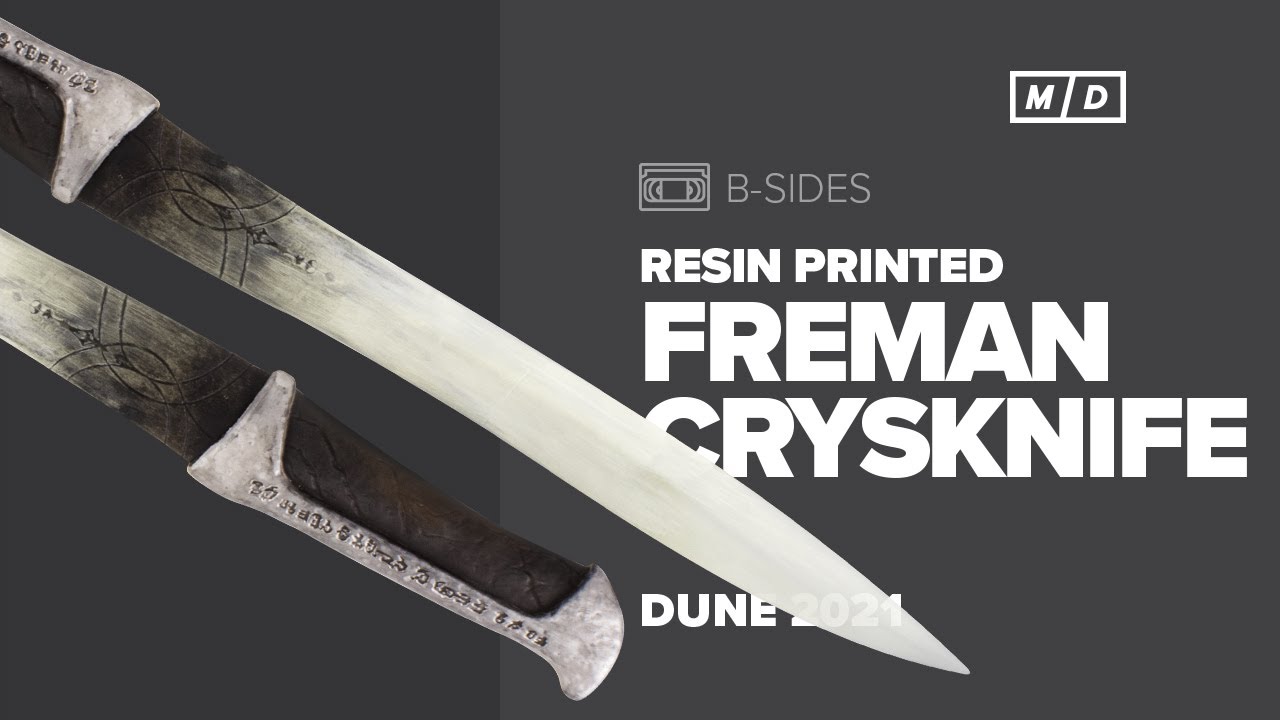 Dune 2021 Crysknife 3D Printed Replica | B-Sides