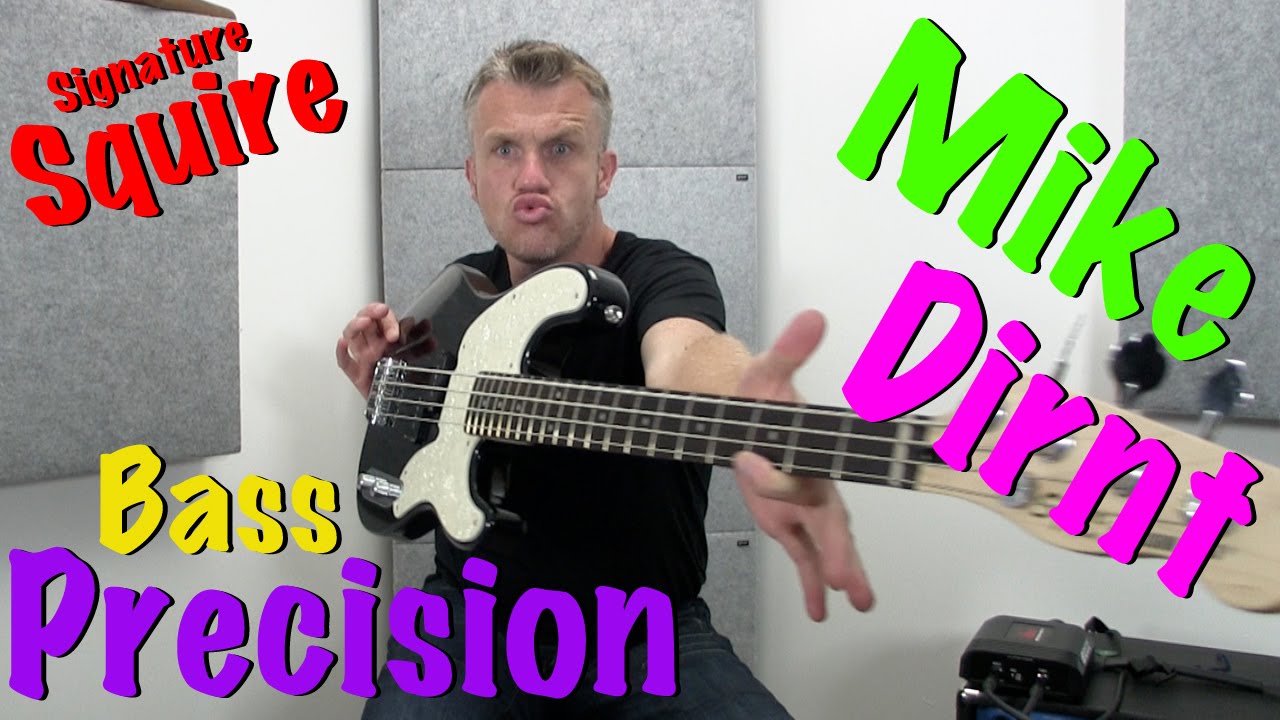 Mike Dirnt Signature Fender Squire Precision Bass Review
