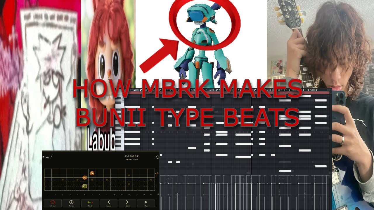 HOW TO MAKE BUNII TYPE BEATS [MBRK TUTORIAL]