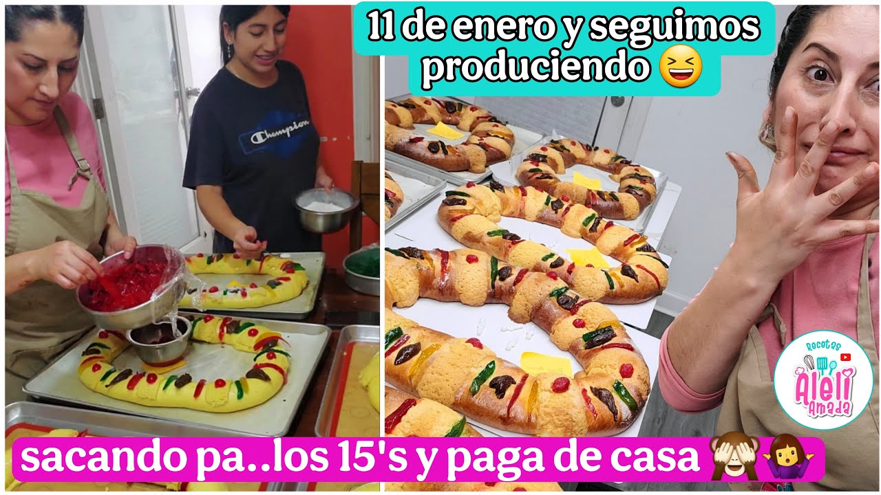 Seguimos haciendo roscas de reyes, MIRA Hacer esto es lo ideal 👌