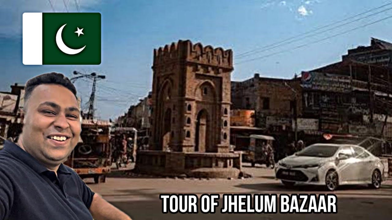 TOUR OF JHELUM PAKISTAN BAZAAR | 🇵🇰 KASHIF’S WORLD