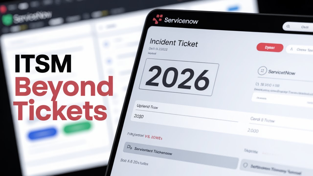 ServiceNow ITSM Explained With Real Business Examples (2026) | ITSM ServiceNow Full Course