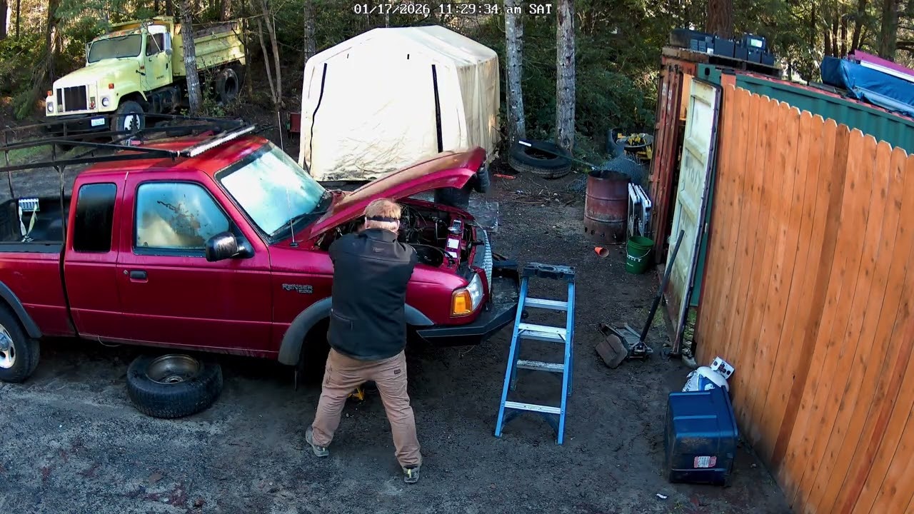 Removing engine 2002 Ford Ranger 4.0 SOHC