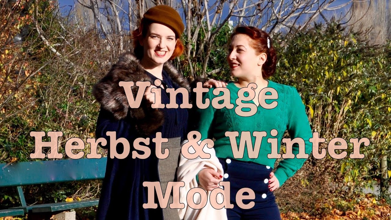 Vintage Wintermode - Elegant durch die kalte Jahreszeit