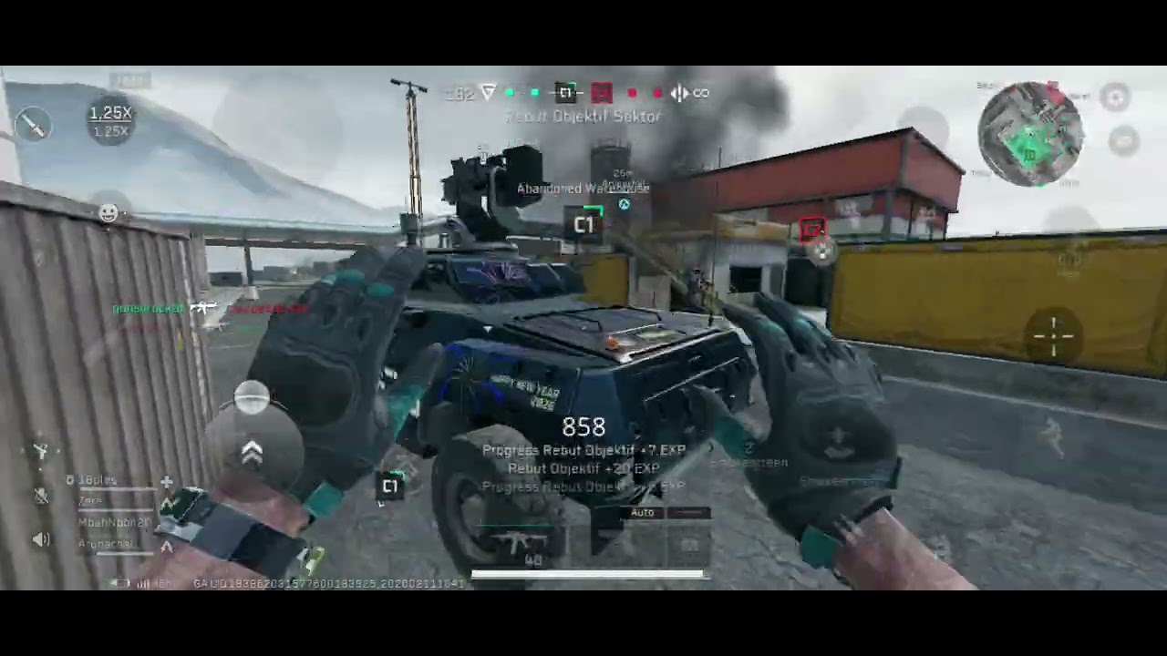 Hard game jadi attacker trainwreck map Garena delta force mobile 