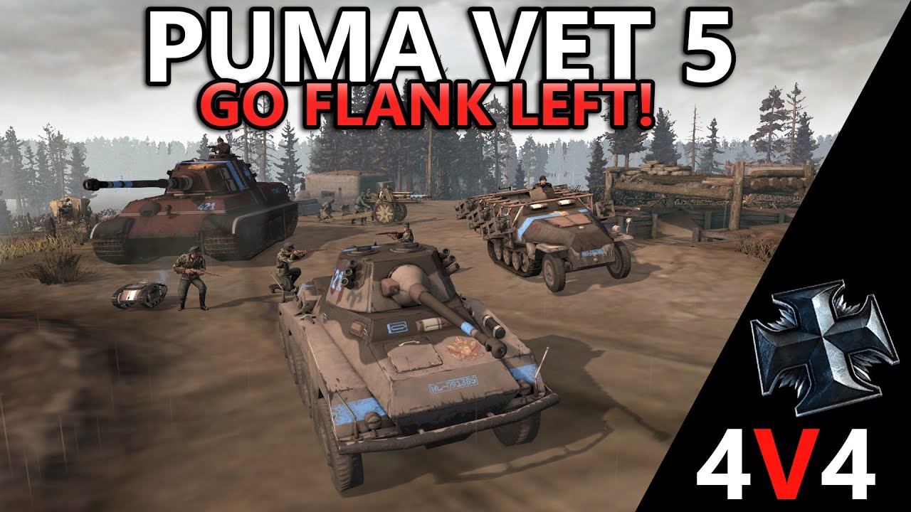 COH2 : [4v4] Puma Vet 5