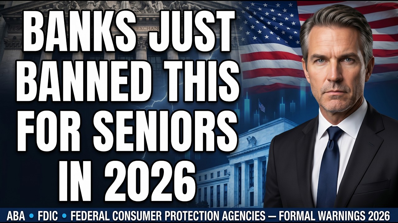 😱 BANKS ARE NOW BANNING THIS FOR SENIORS &mdash; Pass This to Anyone Who Has a Bank Account