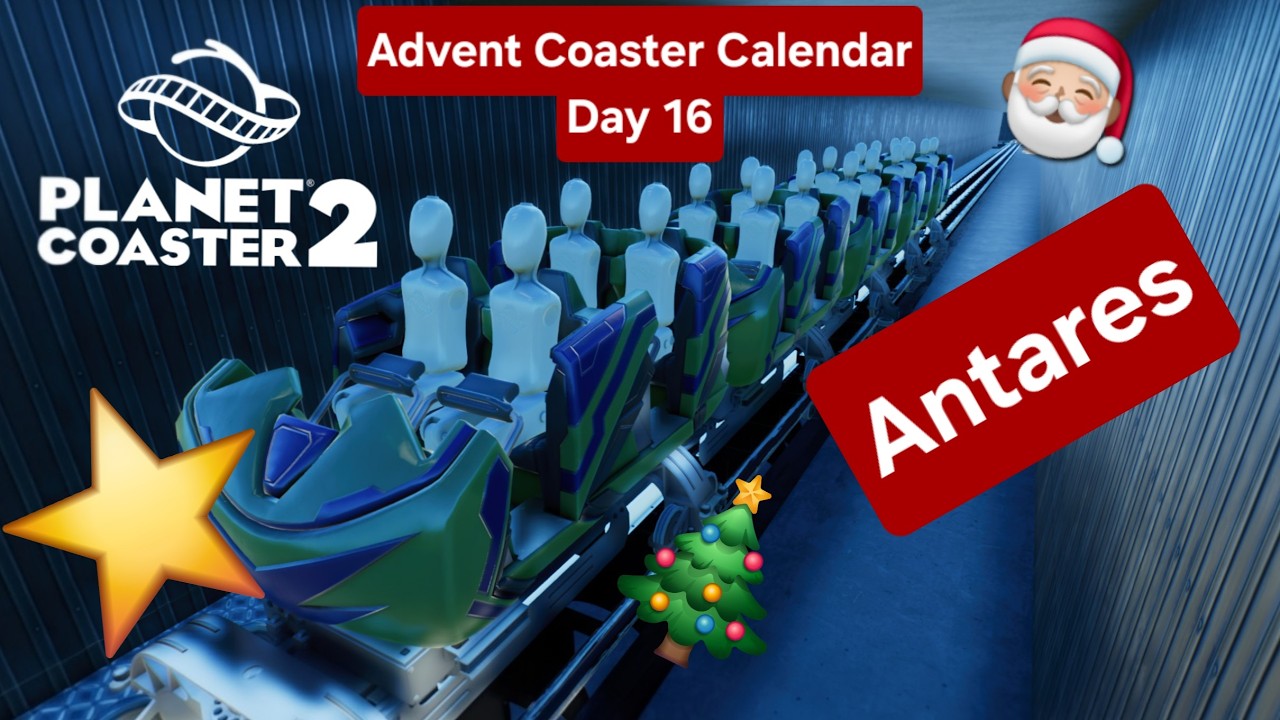 Advent Coaster Calendar: Day 16 | Random Wheel Chooses a Coaster! (Planet Coaster 2)