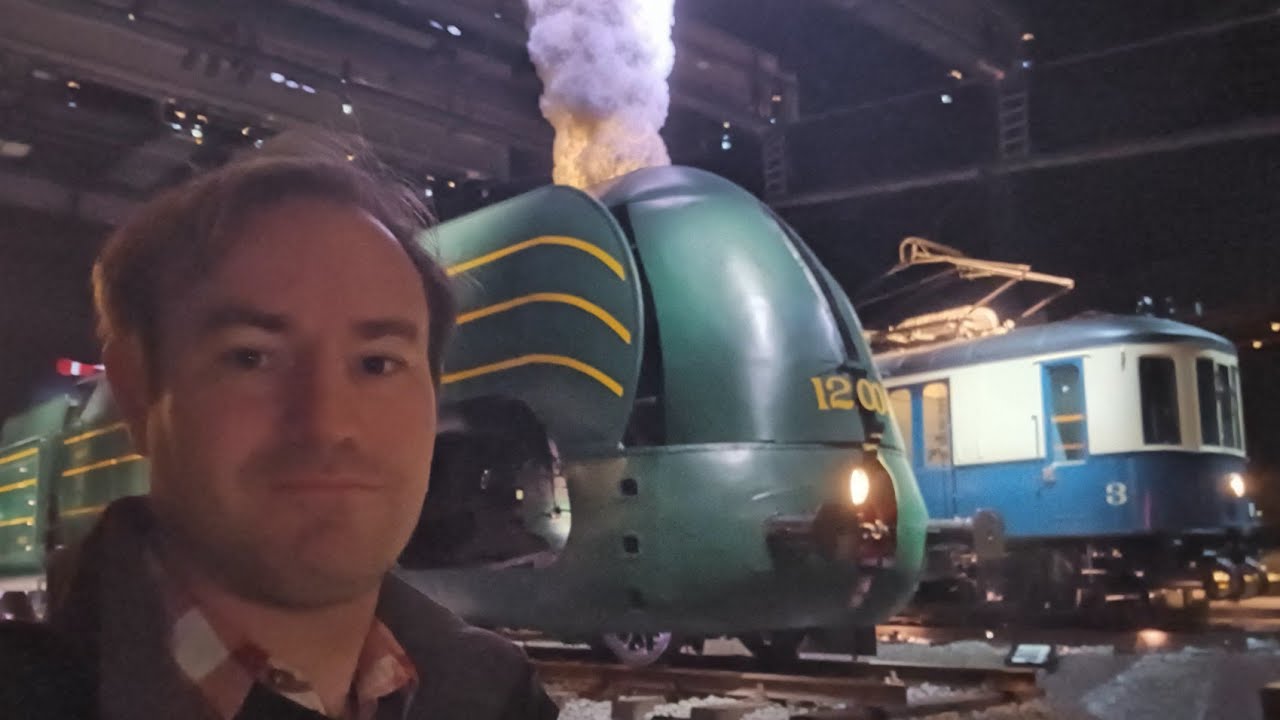 Train World Museum in Brussels.