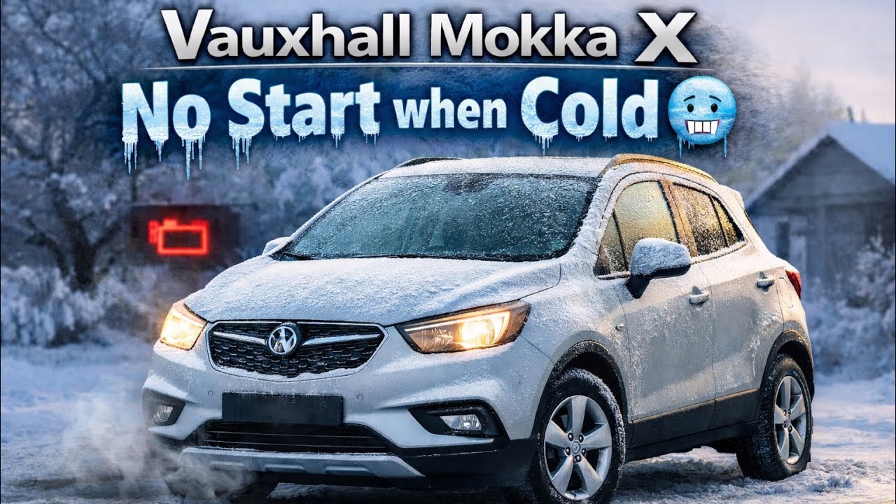 Vauxhall Mokka X (2019) 1.4 ECOTEC - Не заводится холодным утром. Коды ошибок P0119🥶 и P0171😩. ЧА...