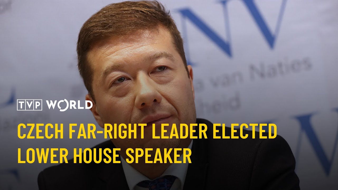 Czech far-right leader elected lower house speaker